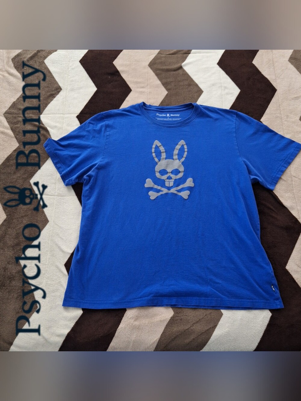 Psycho Bunny Men's Woodstock Reflective Graphic T-Shirt